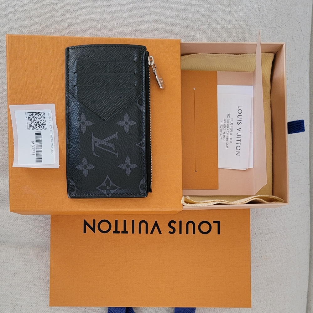 Louis Vuitton coin card holder monogram